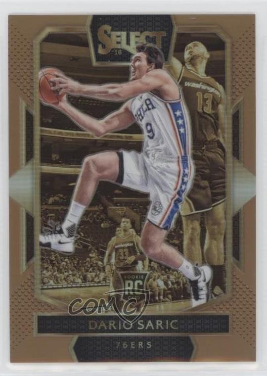 2016-17 Panini Select Courtside Copper Prizm 18/49 Dario Saric #232 06vc