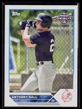 Anthony Hall - 2023 Topps Pro Debut FCL Yankees
