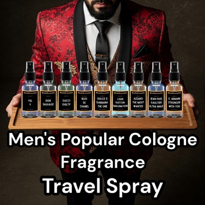 Men's Popular Cologne Fragrance Travel Spray
