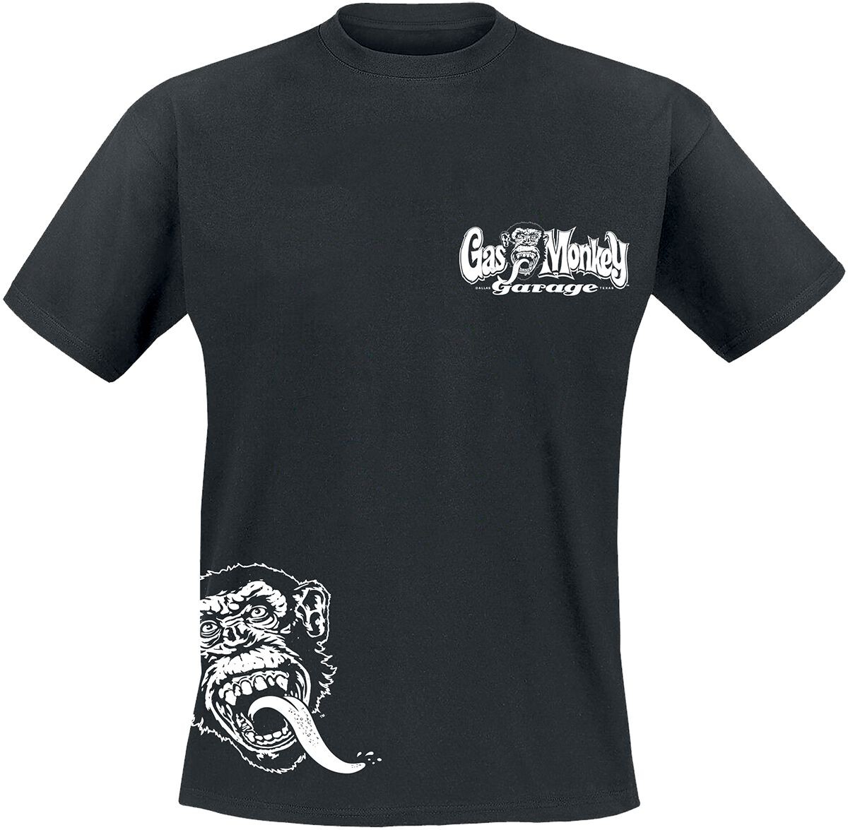 Футболка Gas Monkey Garage Herren Side Kick schwarz 3XL 4890₽