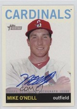2013 Topps Heritage Minor League Edition Real One Mike O'Neill #ROA-MON Auto 0a6