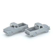 Camioneta pickup internacional escala HO 1:87 | 1959-1961 | Modelos de parada de silbato