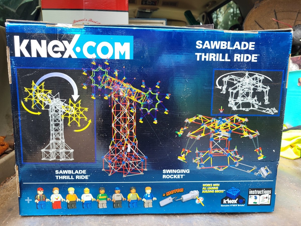 K’NeX SAWBLADE THRILL RIDE ケネックス K'nex Sawblade Thrill Ride Building Set Gifts Vintage | eBay