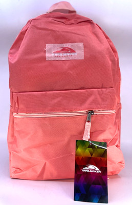 TrailMaker Pink Backpack w/ School Supplies in Bag Bundle 17 Inch Bookbag Set