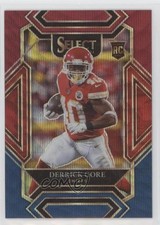 2021 Panini Select Club Level Tri-Color Prizm 15/149 Derrick Gore #284 0nr3