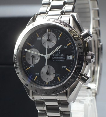 [Near MINT] OMEGA Speedmaster 3511.50 Date Chronograph Black Dial AT Mens Watch
