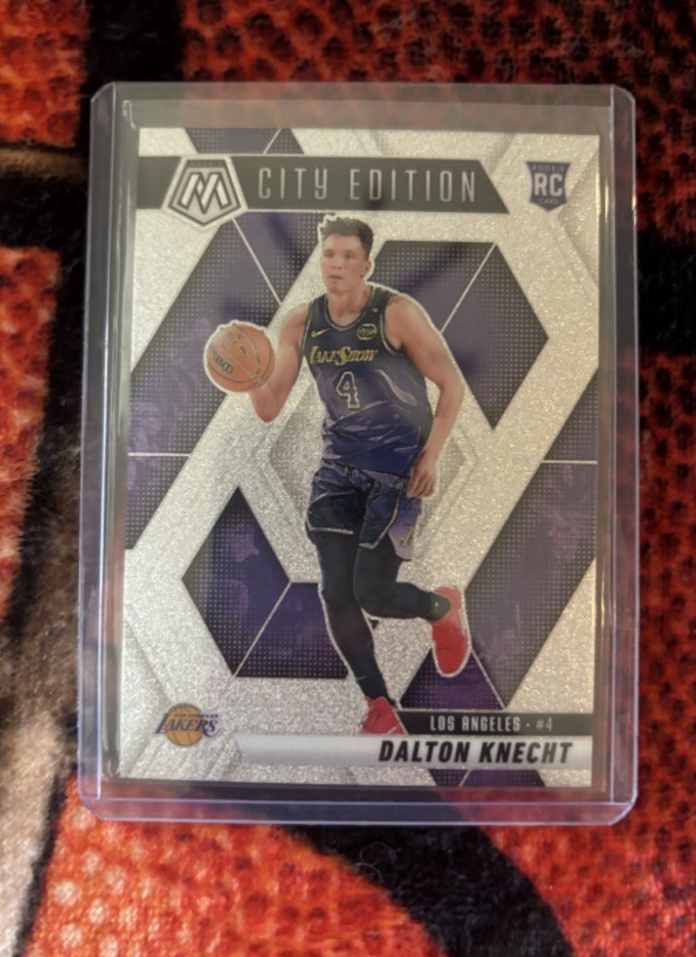 2024-25 Panini Mosaic - City Edition Dalton Knecht #271 Glitter Mosaic Prizm...