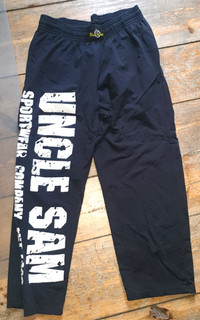 Uncle Sam Jogginhose Sporthose schwarz Gr. XL