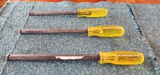 3 Pcs Bondhus SAE Ball End Hex Driver Hand Tools, Hard Yellow Handles!