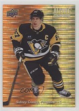 2023-24 Upper Deck Allure Color Flow Orange Yellow Spectrum 62/199 Sidney Crosby