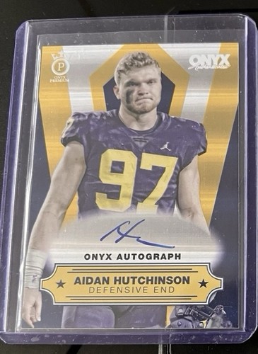 2022 Onyx Authenticated Premium Aidan Hutchinson Auto 218/250
