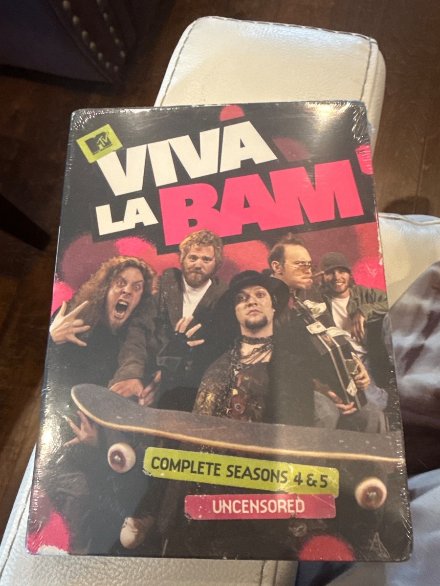 Viva La Bam: the Complete Fourth & Fifth Seasons (DVD, 2005) for