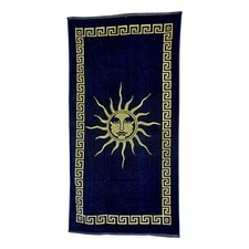 Telo mare spugna asciugamano spiaggia morbido assorbente cotone jacquard 90x165
