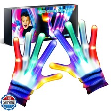 Toys for Ages 2-4 5-7 8-13 , Light Up Gloves Led Gloves Boys Toys