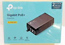 TP-Link TL-POE160S Gigabit PoE Injector - Desktop or Wall Mountable - Brand New