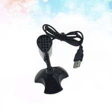 Plug and Play USB Microphone for Computer and Conference Black