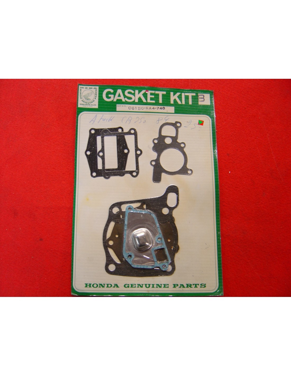 Pochette de joints haut moteur CR250RE 84 haute résistance thermique alternative 061B0KA4T40