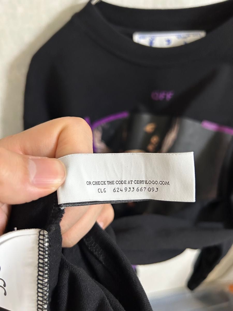 Men's Wear Off-White OFF WHITE Arrow Caravaggio Mercy Tee M Short Sleeve T shirt thumbnail 9