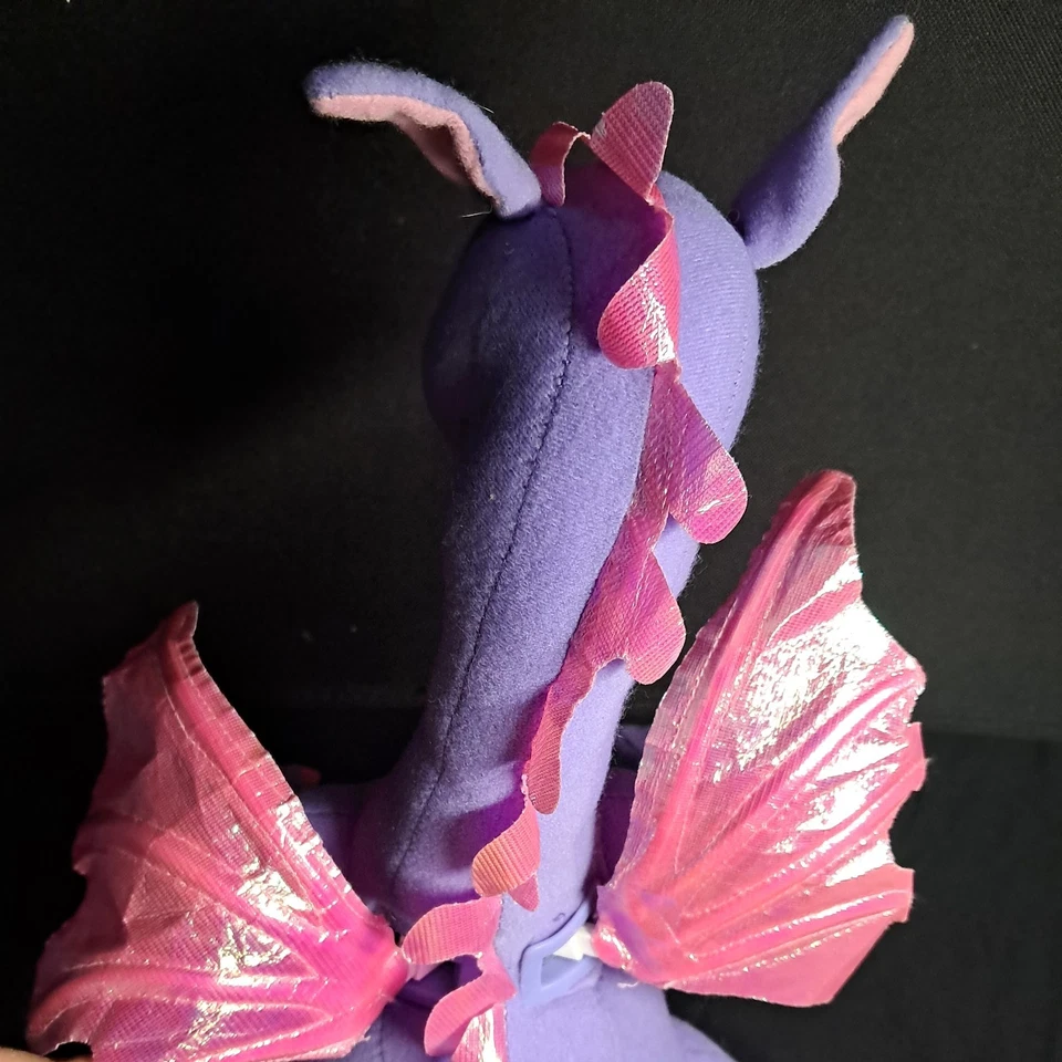 Barbie Penélope Talking Dragon Púrpura PROBADO FUNCIONA Mattel 2002 Foto 3 de 4