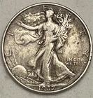 1937-P Walking Liberty Half Dollar 90% Silver US Coin Collectible
