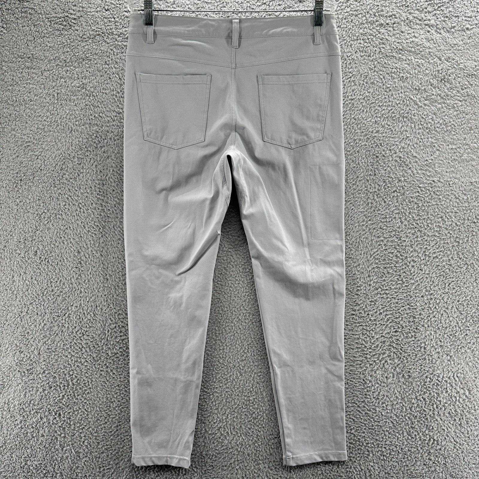 Bylt Pants Mens Large L Gray Slim Fit Stretch Travel Everyday Pants 2.0 32x30