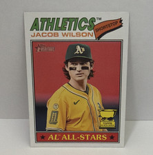 Jacob Wilson Topps 2026 Heritage All Star Logo Variation #17 Athletics MLB Base