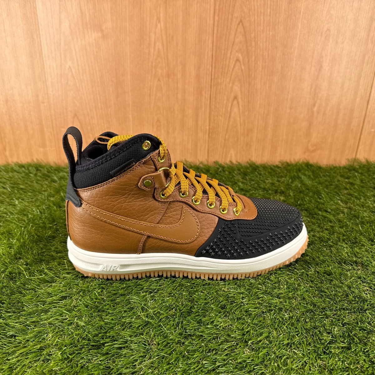 Nike Lunar Force 1 High Duckboot Ale Brown 805899-202 Men's US 8