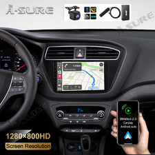 DAB+ Für Hyundai I20 2018-2020 64GB Android 14 Autoradio Apple Carplay GPS NAVI