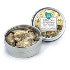 Benzoin Dragonfly Benzoin Sumatra Resin Incense Fragrant Vanilla Amber Aroma Tin