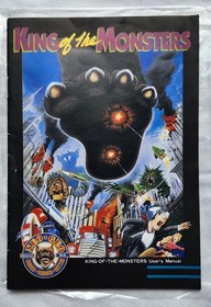 MINT - King Of The Monsters ( Neo Geo AES ) Dog Tag - US Version - CIB