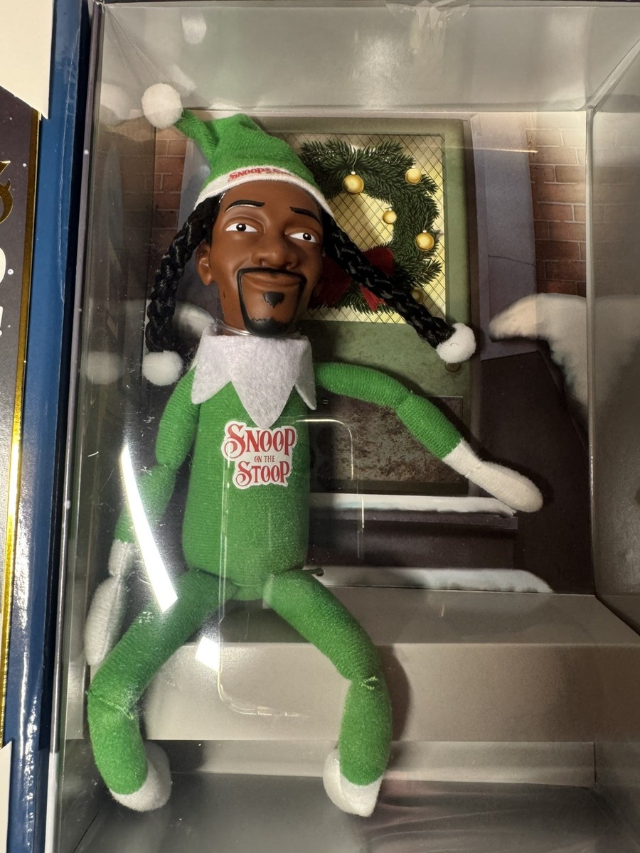 Snoop Dogg 10.5 Snoop On The Stoop Holiday Doll Collectible Figure