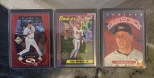 Cal Ripken Jr. 3 Card Lot. Upper Deck Galaxy of Stars & Topps Chrome. Orioles