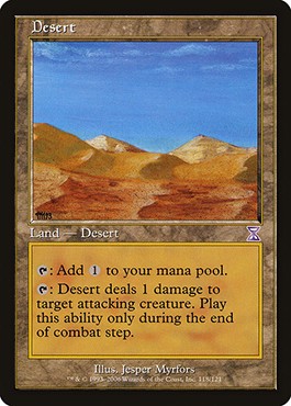 Magic MTG - Desert - Zeitspirale - MINT/NMINT - DE
