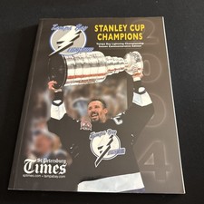 2004 Tampa Bay Lightning Hockey Team Stanley Cup Champions Commemorative Book SC
