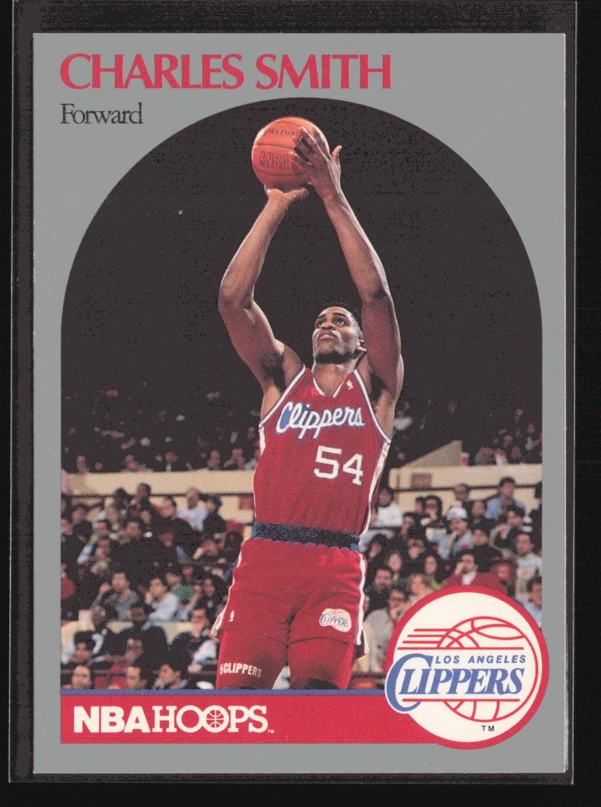 1990-91 Hoops #151 Charles Smith Los Angeles Clippers