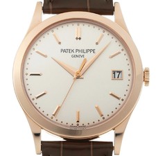 PATEK PHILIPPE Calatrava 5296R-010 Men's Opalin Rose Gold Automatic #W152
