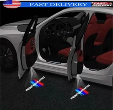 2pc Fits For BMW Car Door Welcome Sport Logo Light  E60 E92 E63 E90  X1