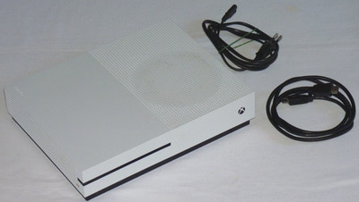 MICROSOFT XBOX ONE S KONSOLE 500GB HDD DISC EDITION weiss Disk