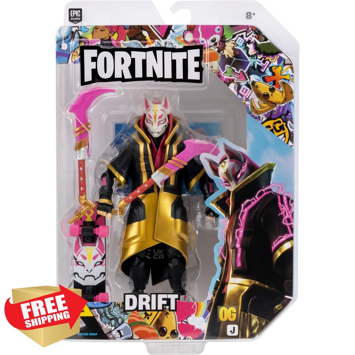 Fortnite Legendary Drift 6-inch Action Figure w/Code | eBay
