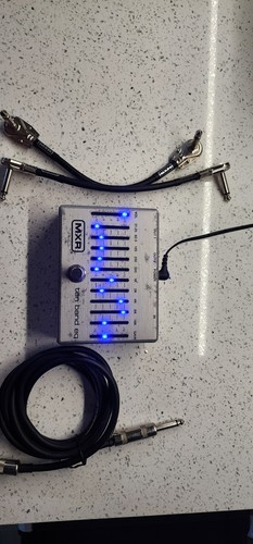 Used MXR M108S 10 Band Graphic EQ Equalizer Guitar Effects Pedal