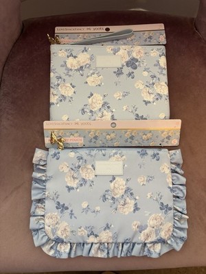 Loveshackfancy x Target - Pouch Set Whisper Blue NWT