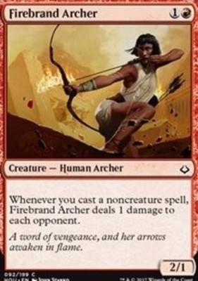 Firebrand Archer Hour of Devastation Lightly Played, English