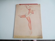 1947 George Petty Pin-Up Calendar Nice Color