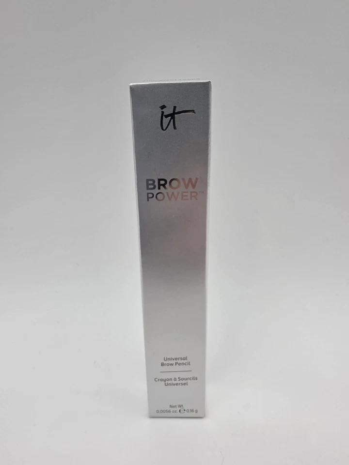 IT COSMETICS BROW POWER UNIVERSAL TAUPE EYEBROW PENCIL (NWB /Full Size 0.0056oz) - Image 2 of 3