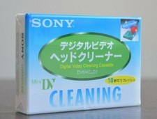 1 Sony JP XHG1 Mini DV head cleaner tape Canon ZR ZR10 ZR100 G1 H1 XHA1 XHA1S