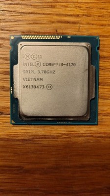 INTEL Core i3-4170  2x 3.7 GHz / Sockel LGA 1150 Prozessor / Dual-Core CPU SR1PL