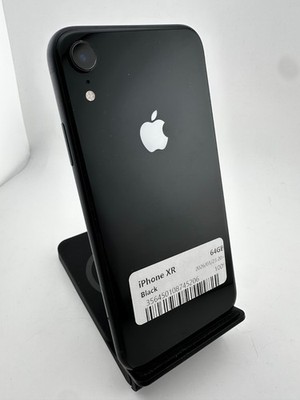 Apple iPhone XR - 64GB - Black (Unlocked) BH - 100% | eBay