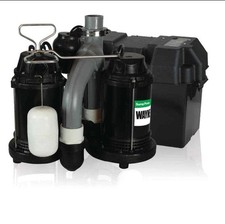 Wayne WSS30Vn - 1/2 HP Combination Primary and Backup Sump Pump System