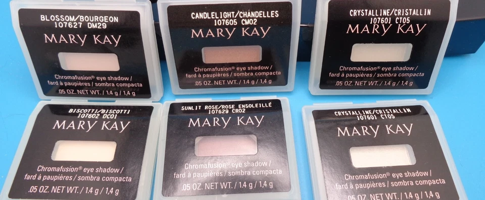 9/5 NEW Mary Kay MINERAL Eye Color & CHROMAFUSION Eye Shadows  ~ YOU PICK - Image 3 of 4