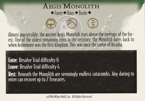 Aegis Monolith Ungraded ARC: The Wyld Hunt